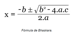 Fórmula de Bhaskara